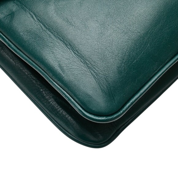 GUCCI Green Leather Shoulder Bag - Picture 10 of 16